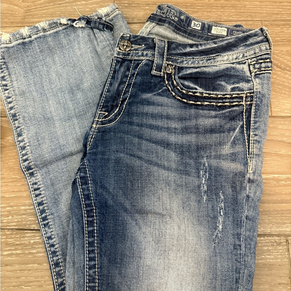 Stylish Blue miss me Women Jeans